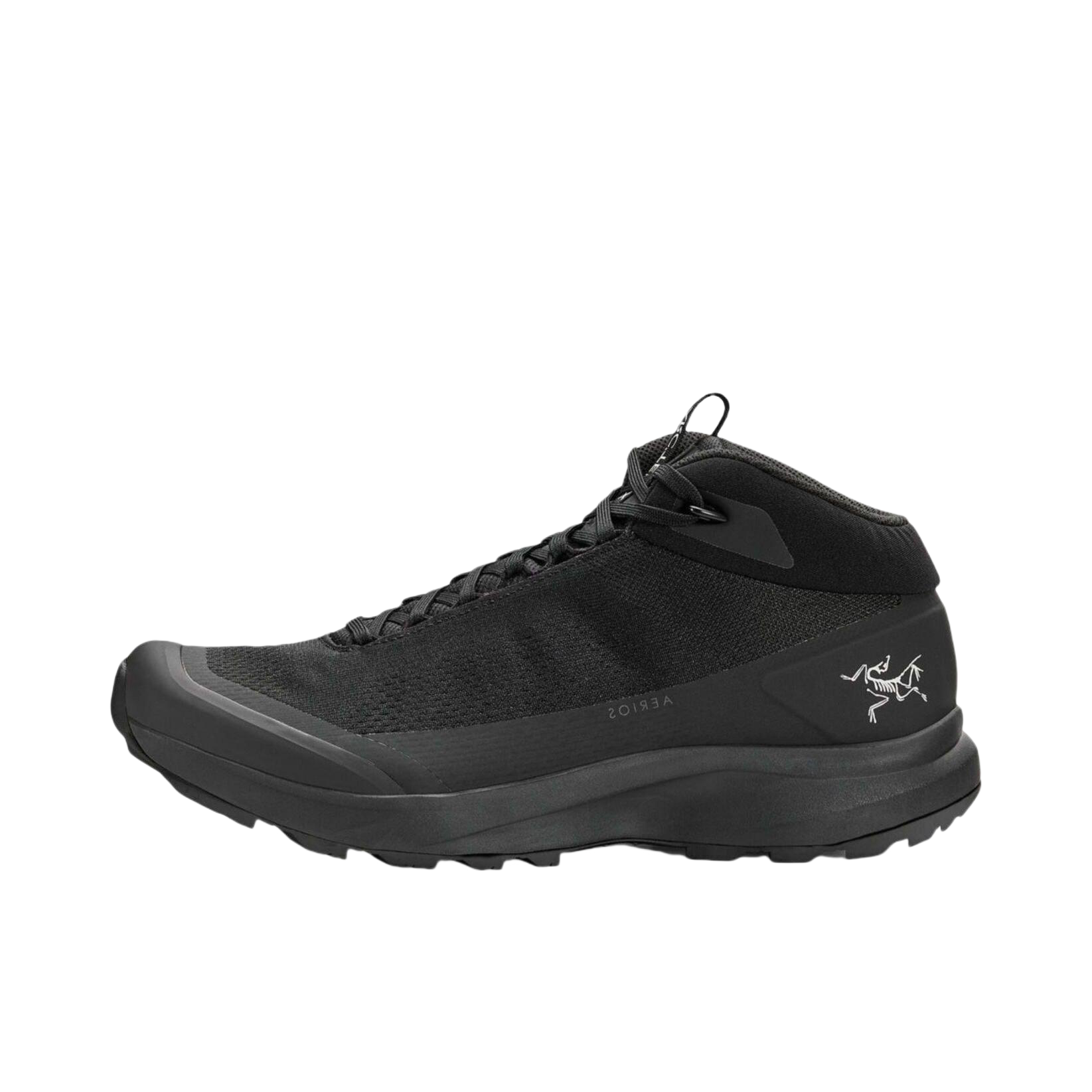 推荐商品：Arc'teryx/始祖鸟 Aerios Aura 耐磨防滑 舒适减震 网布透气 支撑 百搭 运动休闲 登山 徒步 户外鞋 深黑色  