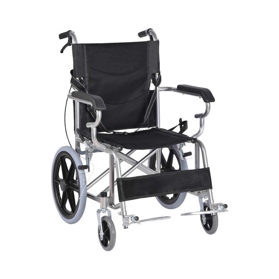 推荐商品：揽康 旅行轻便折叠款 手动轮椅 优质面料舒适透气轻便折叠