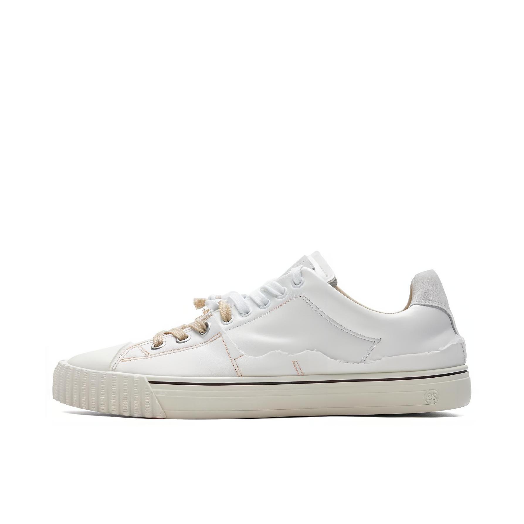 推荐商品：Maison Margiela Evolution系列 时尚耐磨 板鞋 白色/灰色拼接