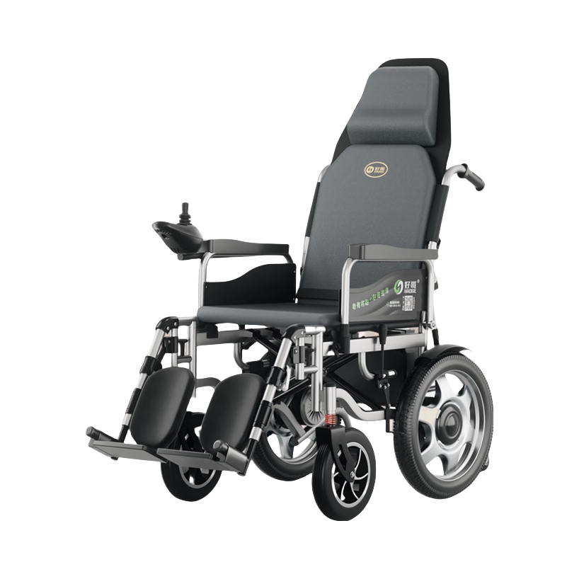 推荐商品：HAOGE/好哥 后躺折叠款 电动轮椅 HG-W680 折叠轻便智能全自动