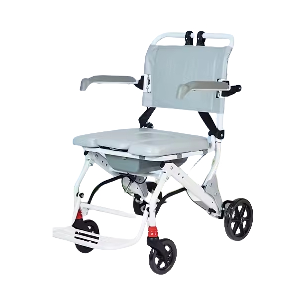 推荐商品：恒倍舒 可洗澡坐便款 手动轮椅 优质面料舒适透气轻便折叠