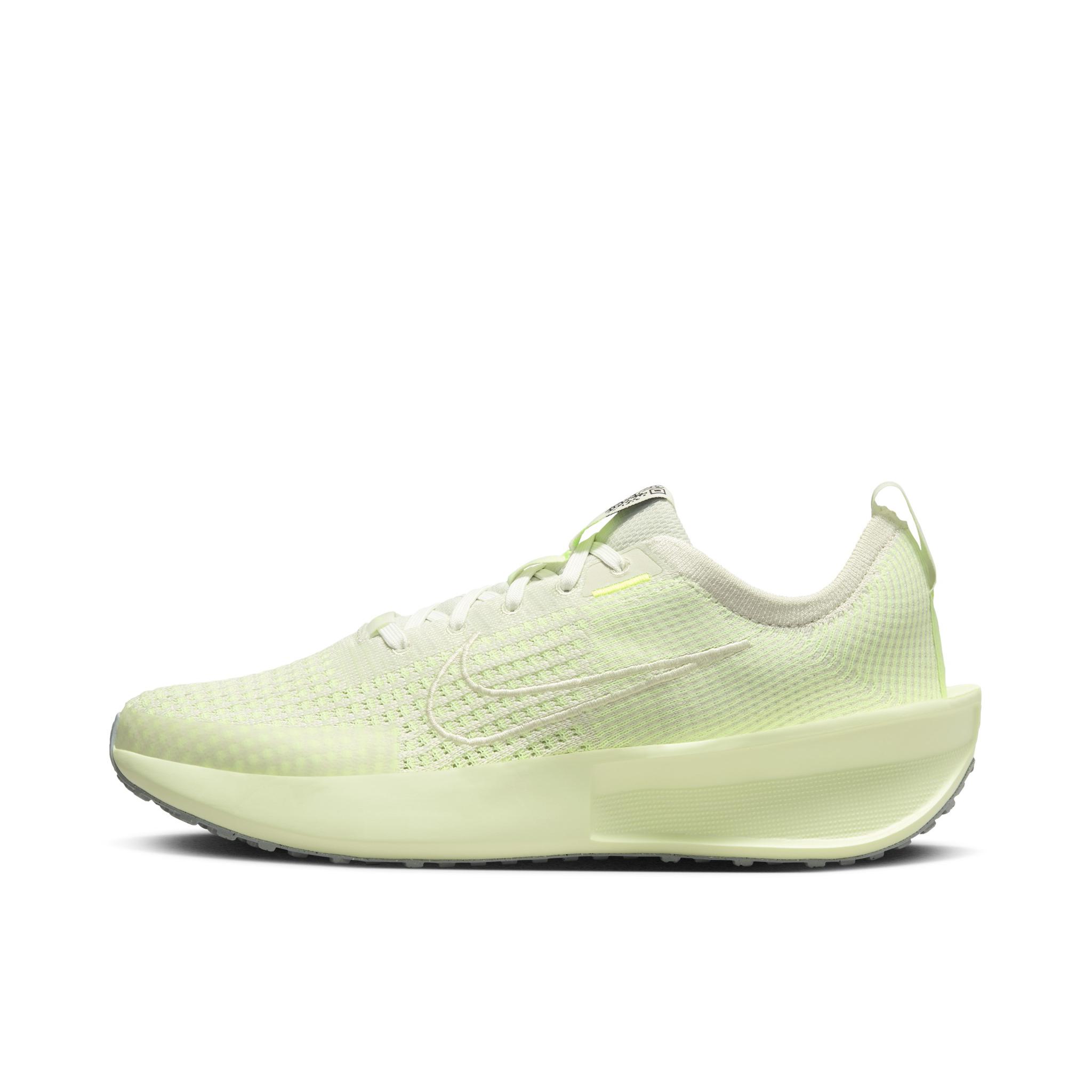 推荐商品：Nike Interact Run 跑鞋 防滑耐磨缓震轻便透气舒适回弹织物百搭训练 女款/绿色