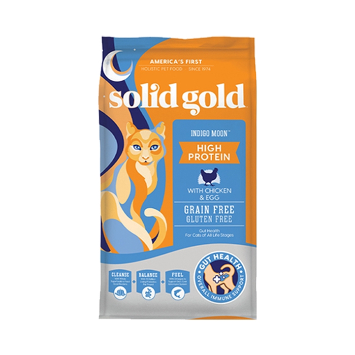 推荐商品：Solid Gold/素力高 金素鸡系列鸡肉味全价猫粮膨化粮营养高蛋白增肥发腮美毛