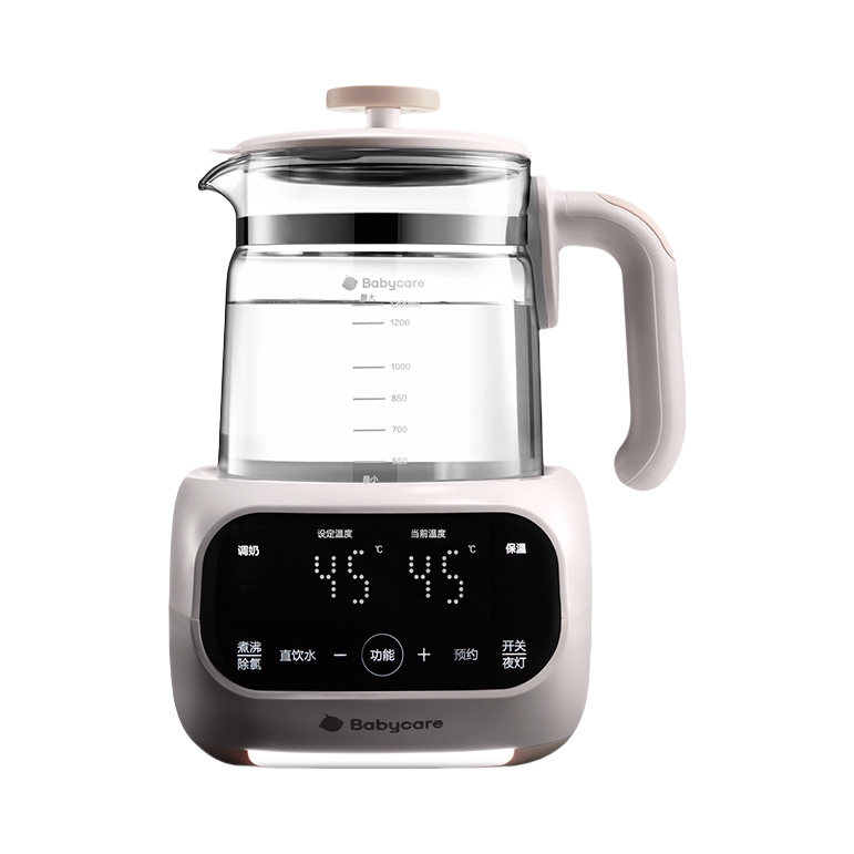 推荐商品：babycare 宝宝恒温热水壶智能冲泡婴儿暖奶调奶器冲泡奶精准控温热温冲泡奶粉泡冲冲奶热暖