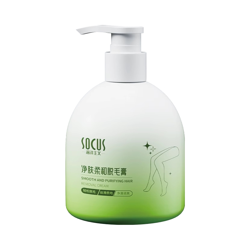 推荐商品：socus/海洋主义 去根不留黑点脱毛膏 抑制生长