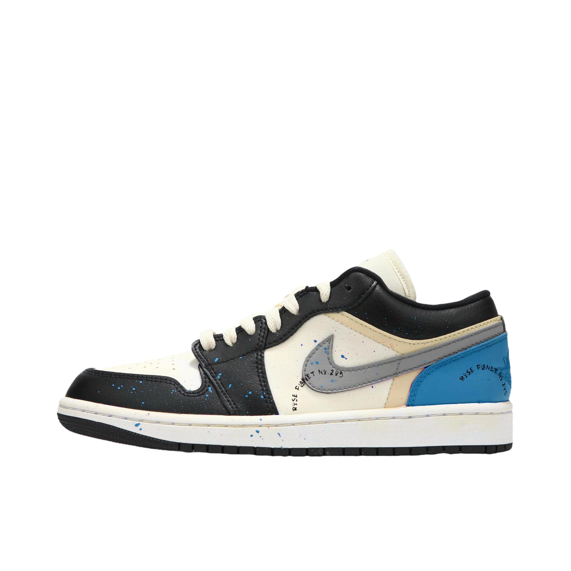 推荐商品：【定制球鞋】Air Jordan 1 减震 耐磨 透气 平跟 复古 潮流 简约 包裹性 防滑 轻便 支撑 增高 板鞋 闪电熊猫