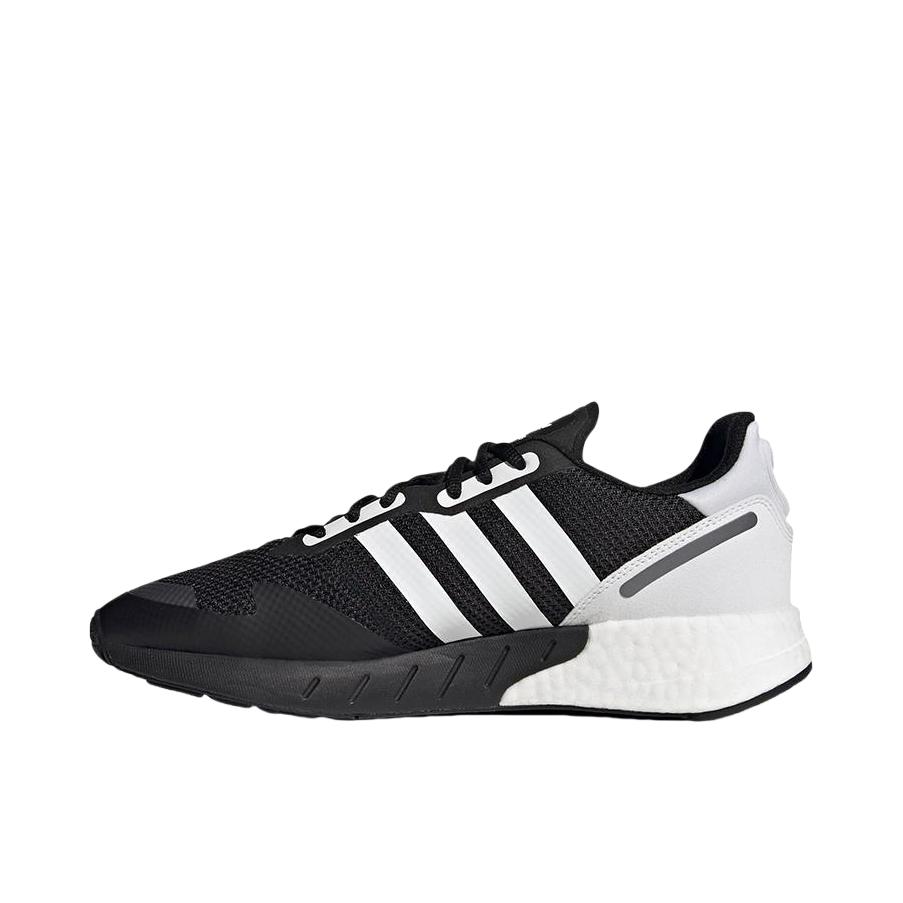 推荐商品：adidas Originals ZX 1K Boost 防滑耐磨 舒适减震 轻便透气 复古 跑鞋 黑白