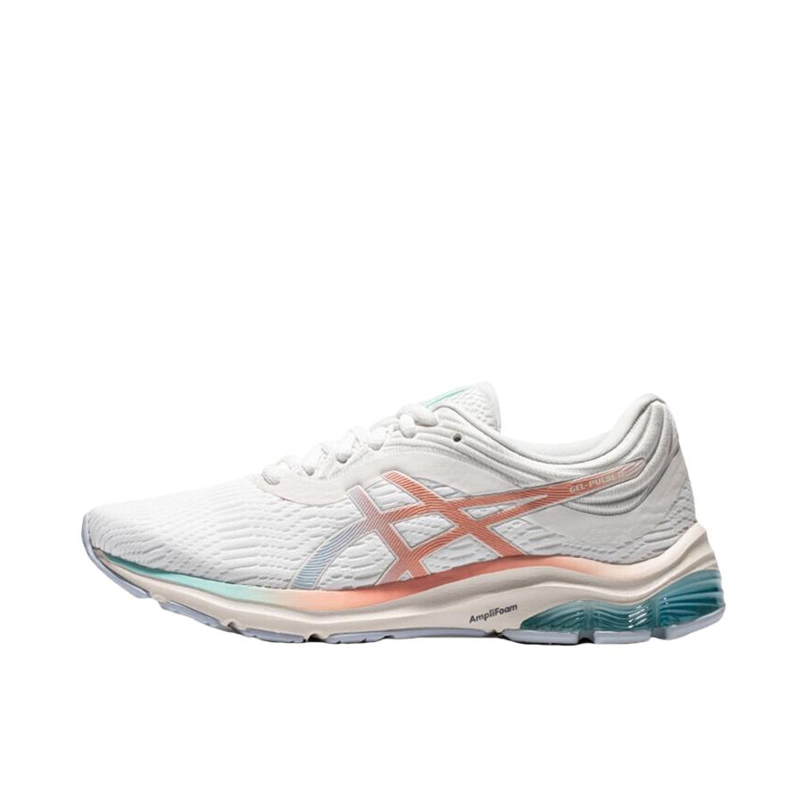 推荐商品：Asics/亚瑟士 Gel-Pulse 11 跑鞋 灵敏网面透气减震包裹性回弹舒适防滑耐磨合成革短跑 女款//粉色