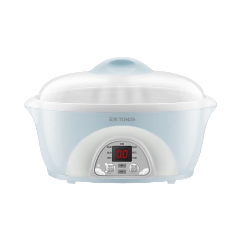 推荐商品：TONZE/天际 1.6L 电炖锅 预约定时 自动保温 一锅三胆 小型 隔水 DGD16-16BW