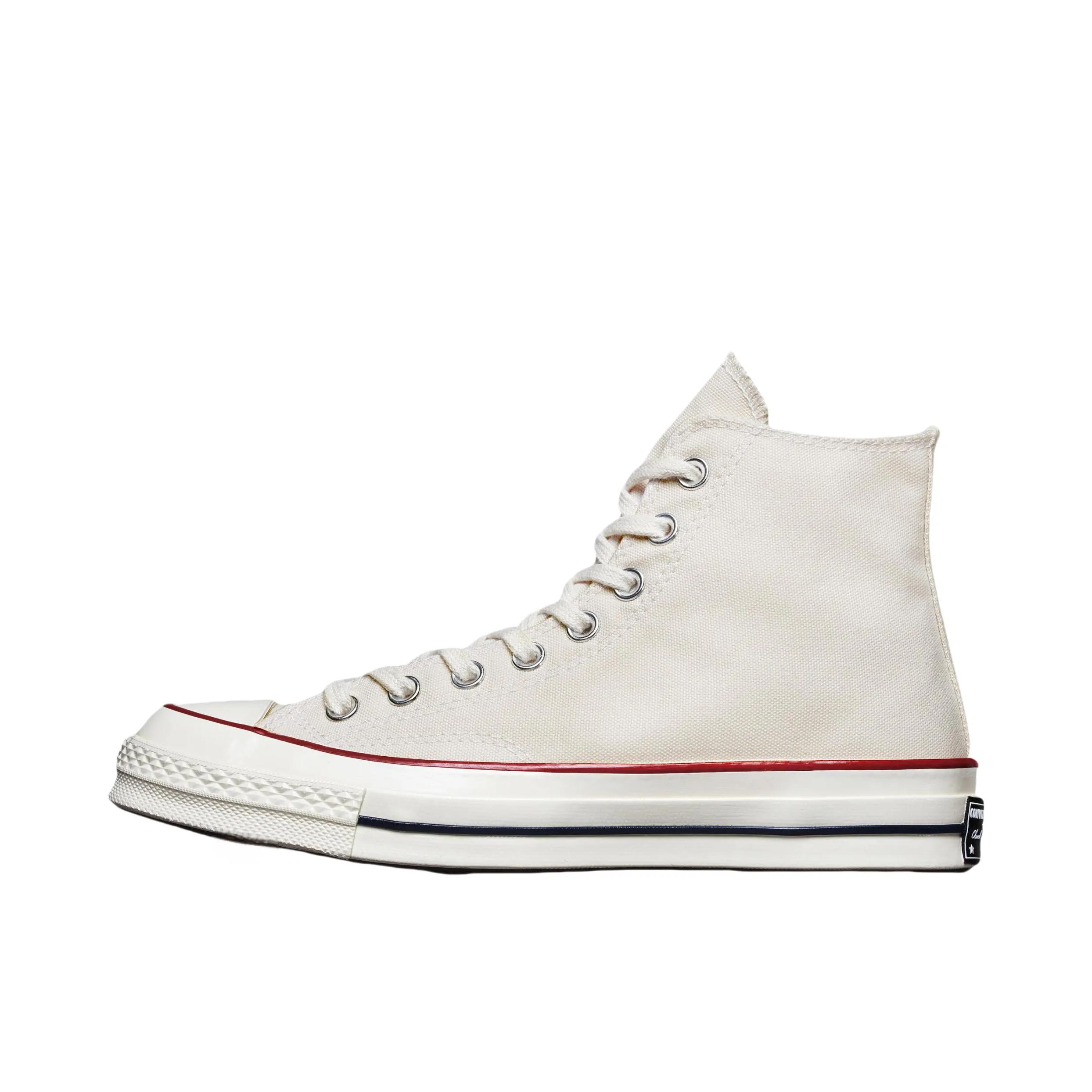 推荐商品：Converse/匡威 1970s 帆布鞋 圆头防滑经典复古轻便时尚拼接百搭 纯白色/红色