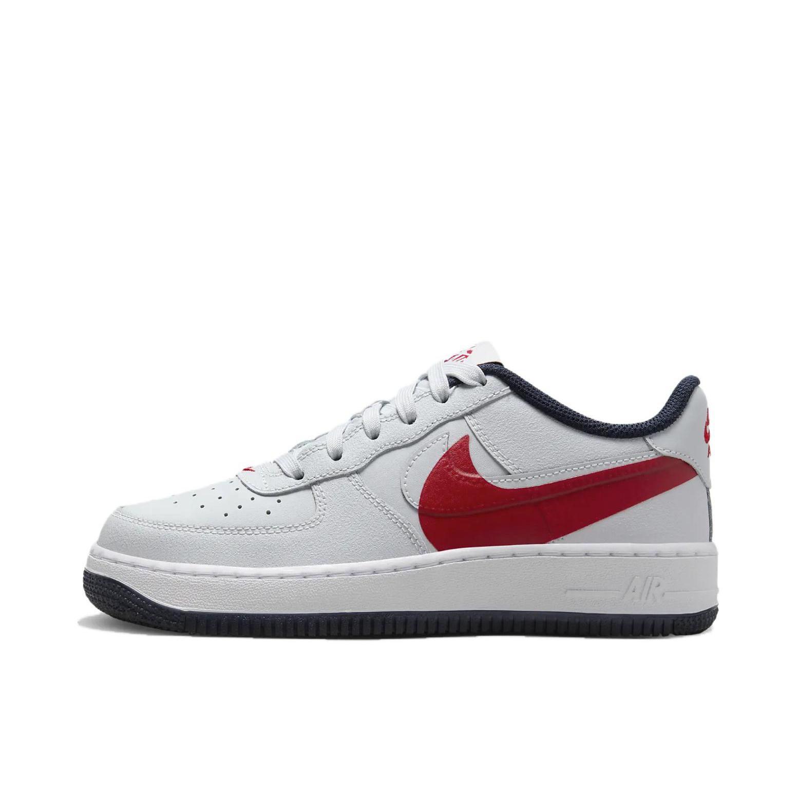 推荐商品：Nike Air Force 1 空军一号 板鞋 轻便舒适百搭耐磨防滑复古 大童/灰色/红色/黑色
