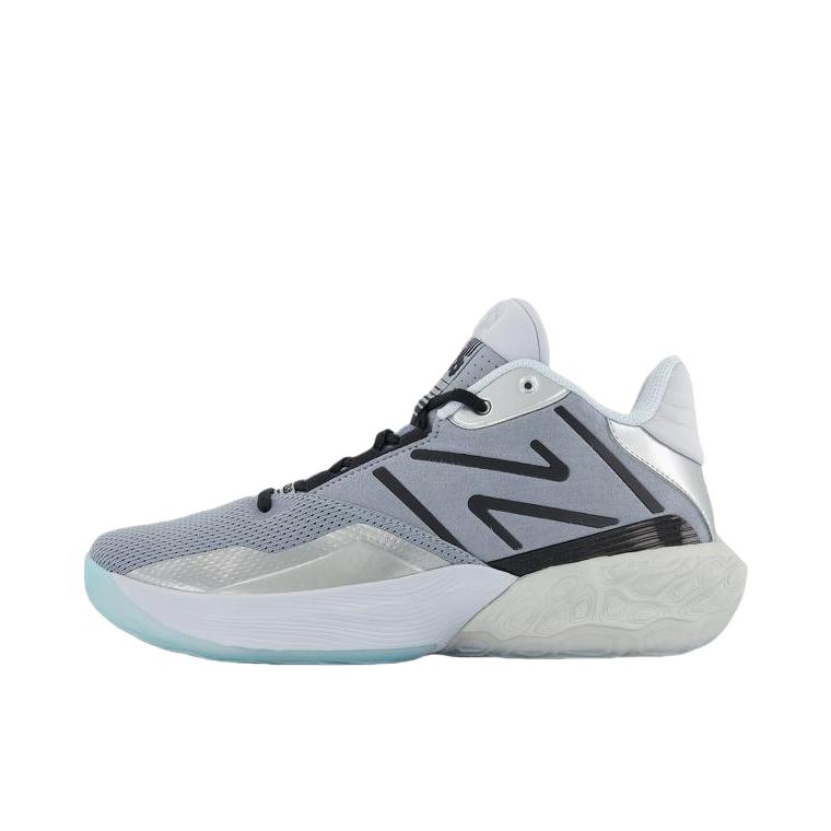 推荐商品：New Balance Two Wxy V4 篮球鞋 防滑耐磨圆头轻便时尚 灰蓝色/银色
