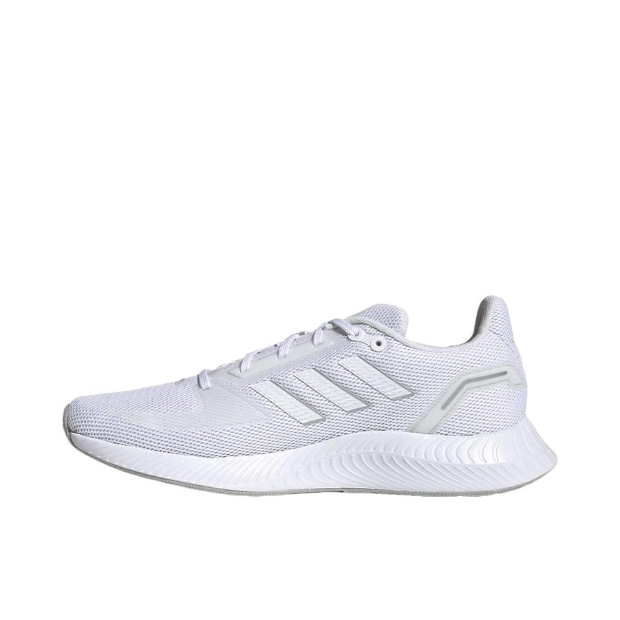 推荐商品：adidas Runfalcon 2 跑鞋 减震回弹防滑耐磨透气网面运动织物圆头 女款/白色