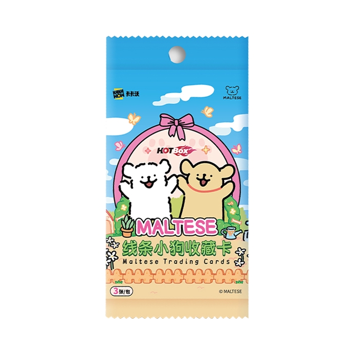 推荐商品：KAKAWOW/卡卡沃 线条小狗 卡牌