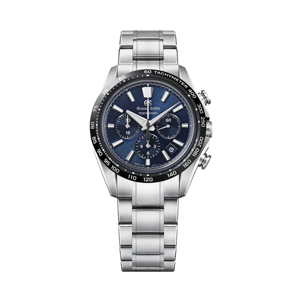 推荐商品：GrandSeiko/冠蓝狮 高振频计时钛金属表带机械男士手表