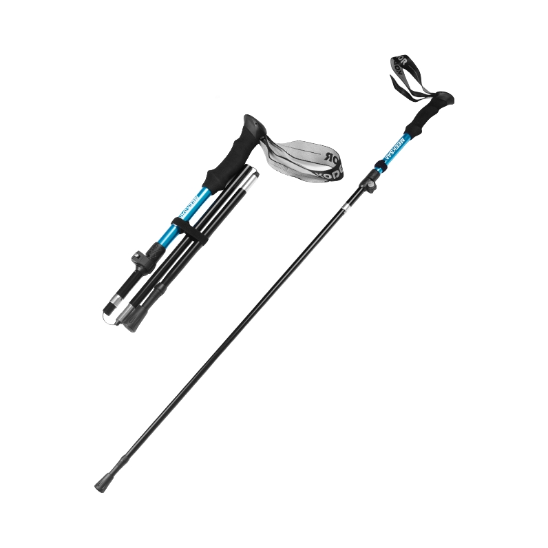 推荐商品：米客尚 徒步 折叠 超轻 行山 铝合金 登山杖/手杖 MKS-281