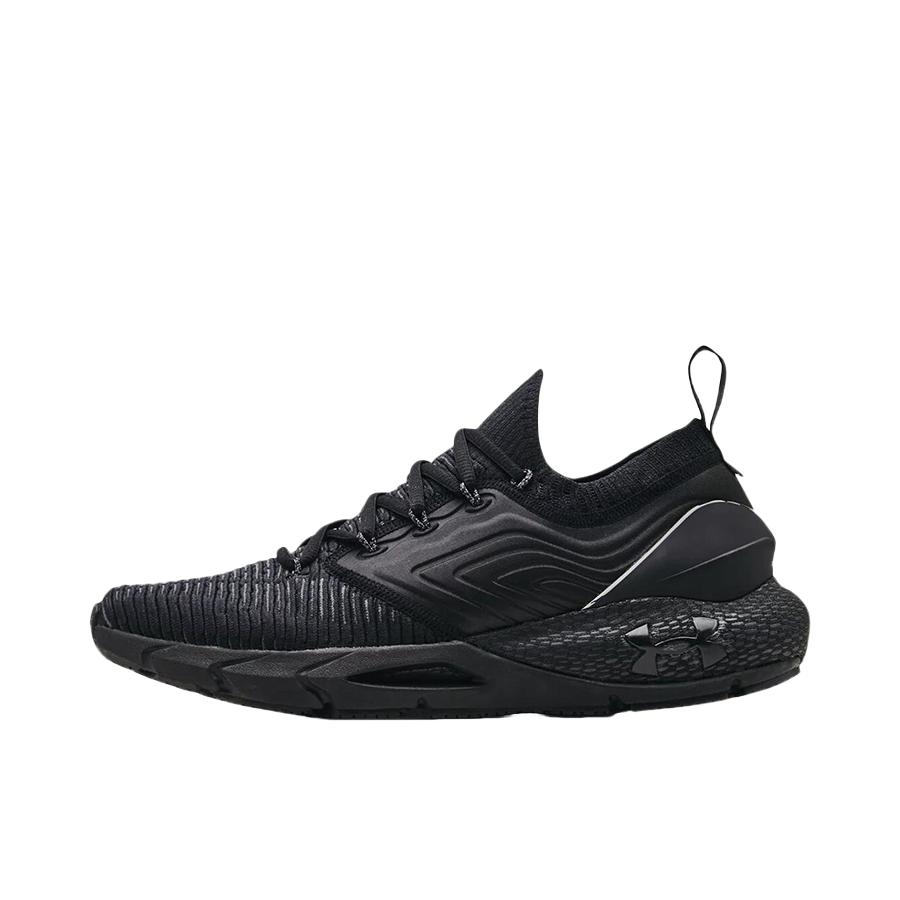 推荐商品：Under Armour/安德玛 Hovr Phantom 2 INKNT 回弹耐磨 健身训练 缓震网面 轻质 透气 织物 运动 跑鞋 黑色