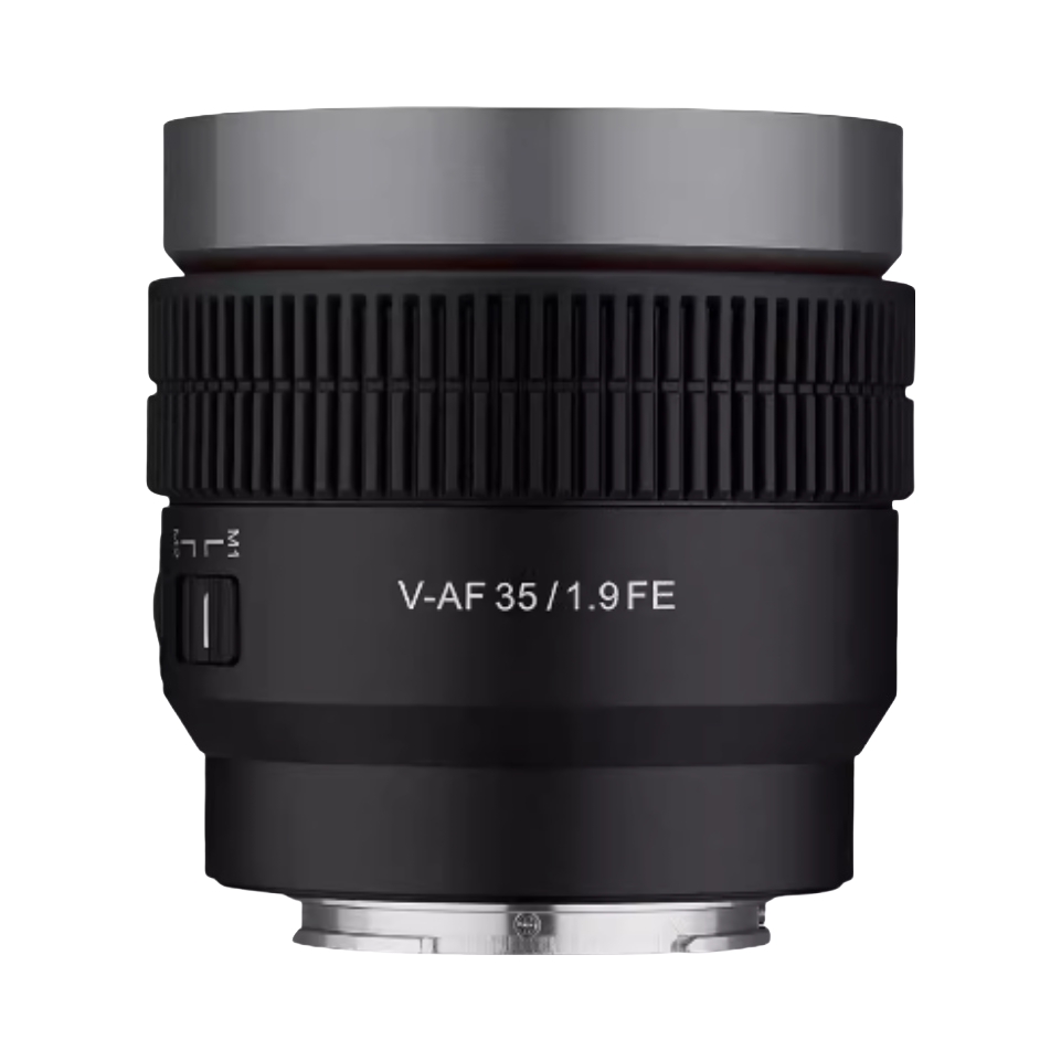 推荐商品：SAMYANG/森养 V-AF 35mm T1.9 标准定焦镜头 电影感 自动对焦 8K高清画质 焦外虚化 防尘防溅