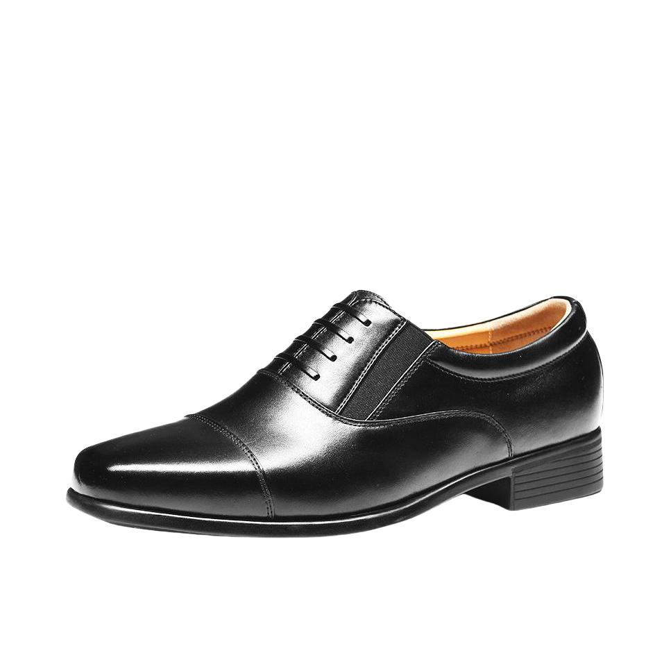 推荐商品：3515 商务 休闲 三接头 正装 系带 皮鞋 黑色