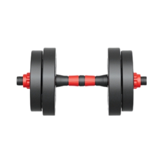 推荐商品：YOUPRAISE/悠赞 家用 健身 包胶 可调节重量 哑铃 HBYL002