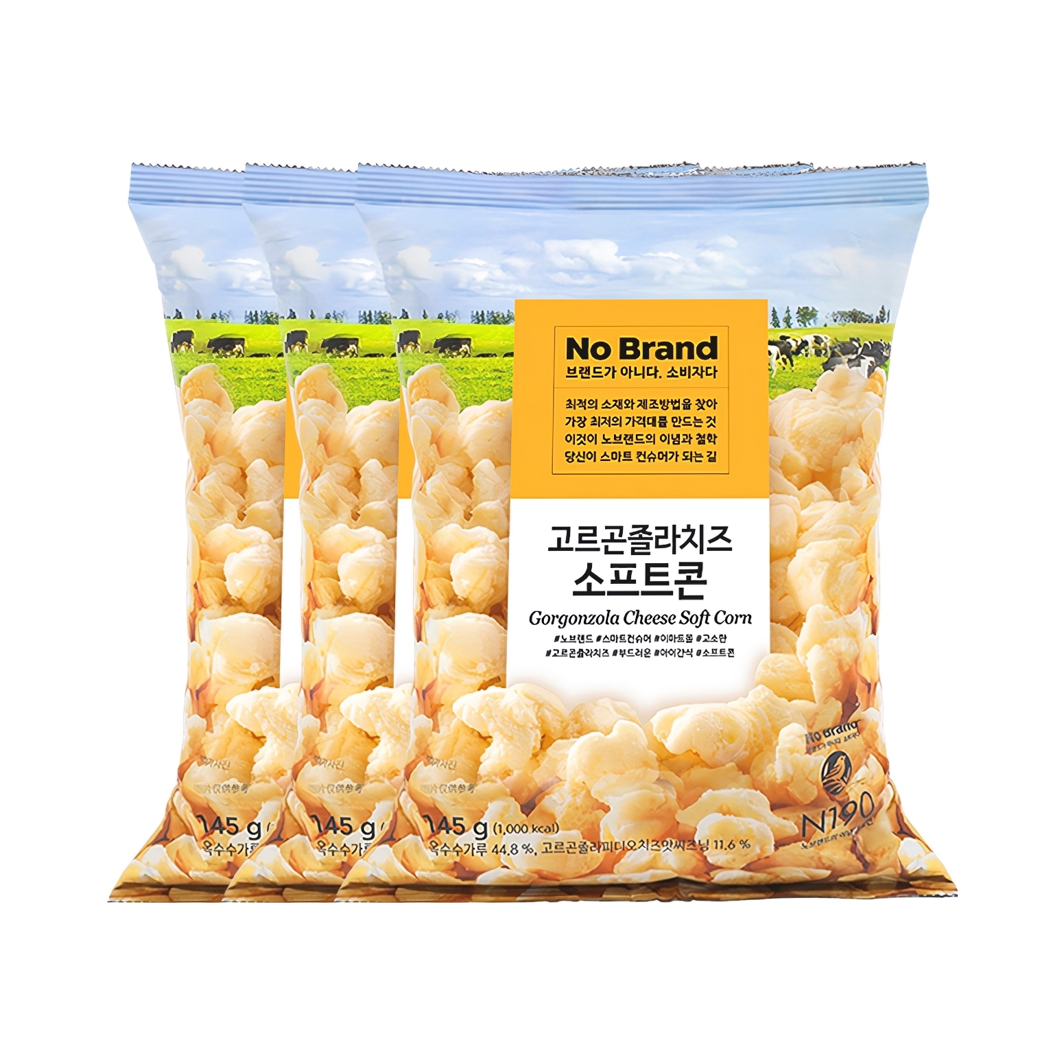 推荐商品：No Brand 芝士玉米卷 145g 袋装