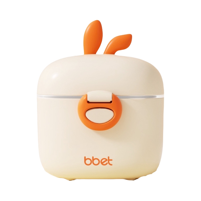 推荐商品：巴比象/Barbie Elephant 婴儿便携外出兔子奶粉盒密封