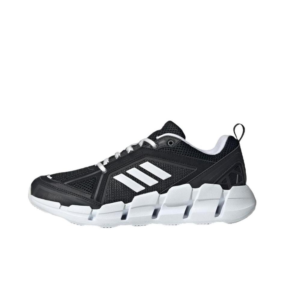 推荐商品：adidas Climacool Vento 跑鞋 缓震回弹防滑耐磨轻便透气复古休闲织物轻运动 碳黑/黑色/白色