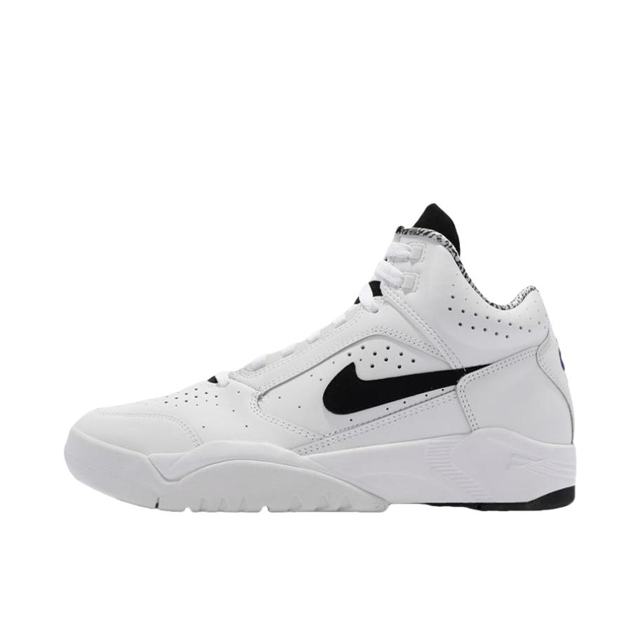 推荐商品：Nike Air Flight Lite 潮流复古 减震透气 舒适轻便 防滑耐磨 时尚休闲 篮球鞋 白色/黑色