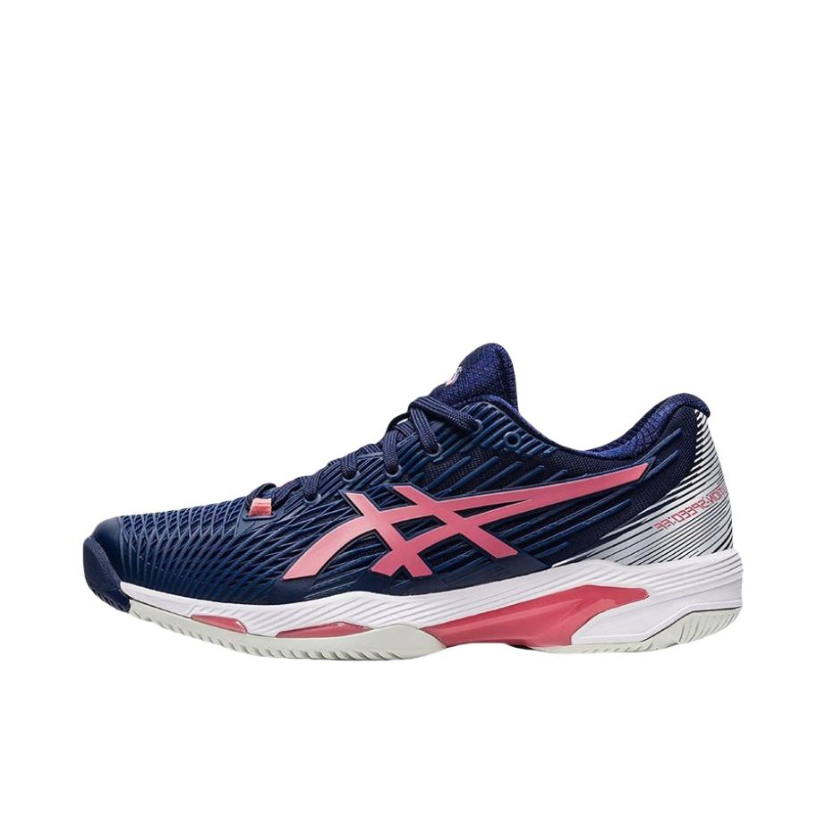 推荐商品：Asics/亚瑟士 Solution Speed FF 2 防滑耐磨 缓震轻便 网布透气 舒适回弹 轻量 支撑 网面 织物 合成革 休闲运动 网球鞋 蓝色/粉色