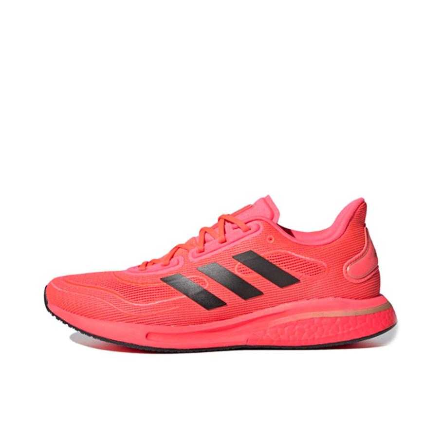 推荐商品：adidas Supernova 2020 跑鞋 缓震回弹防滑耐磨舒适透气轻便灵活时尚百搭训练 Pink Black 亮粉/黑色