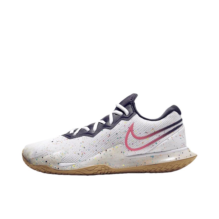 推荐商品：Nike Court Zoom Vapor Cage 4 防滑耐磨 支撑 舒适透气 运动 硬地球场 网球鞋 糖果白