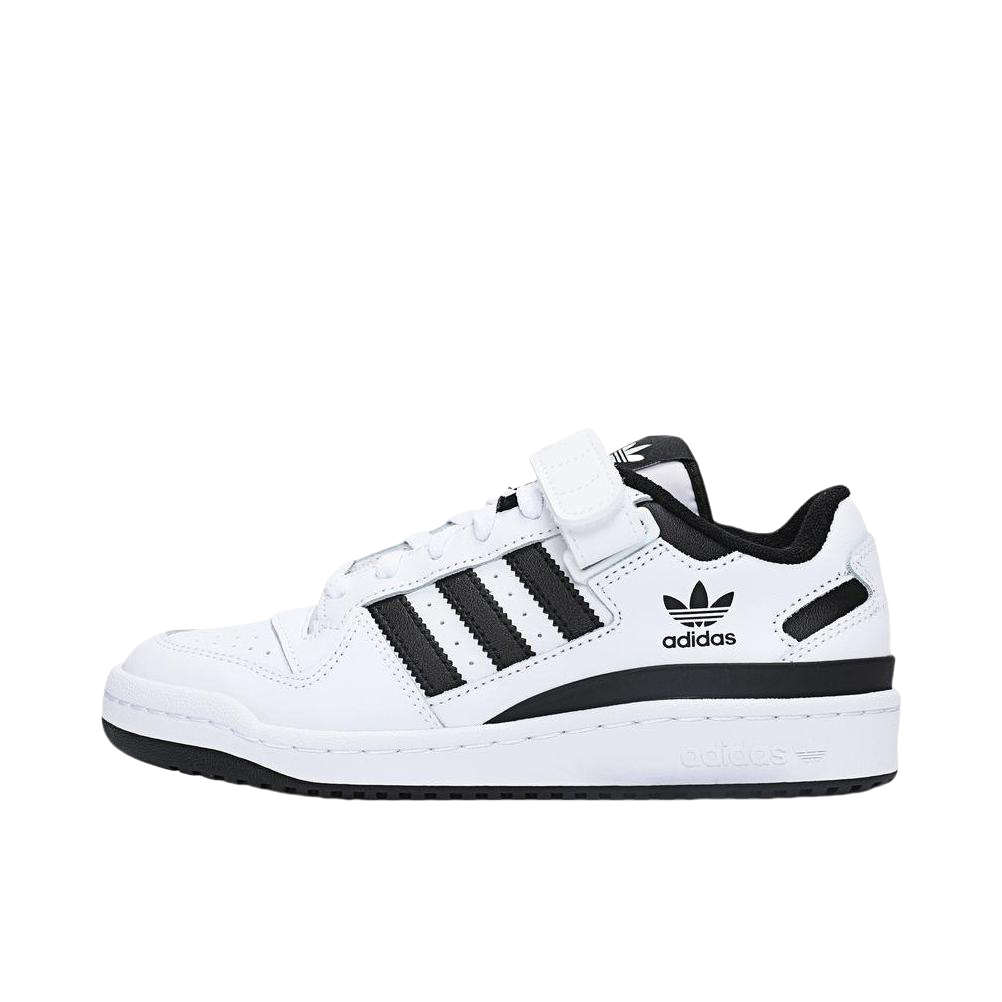 推荐商品：adidas Originals Forum 板鞋 轻便复古防滑时尚魔术贴篮球风薄底包裹性 熊猫/大童/黑色/米白色 