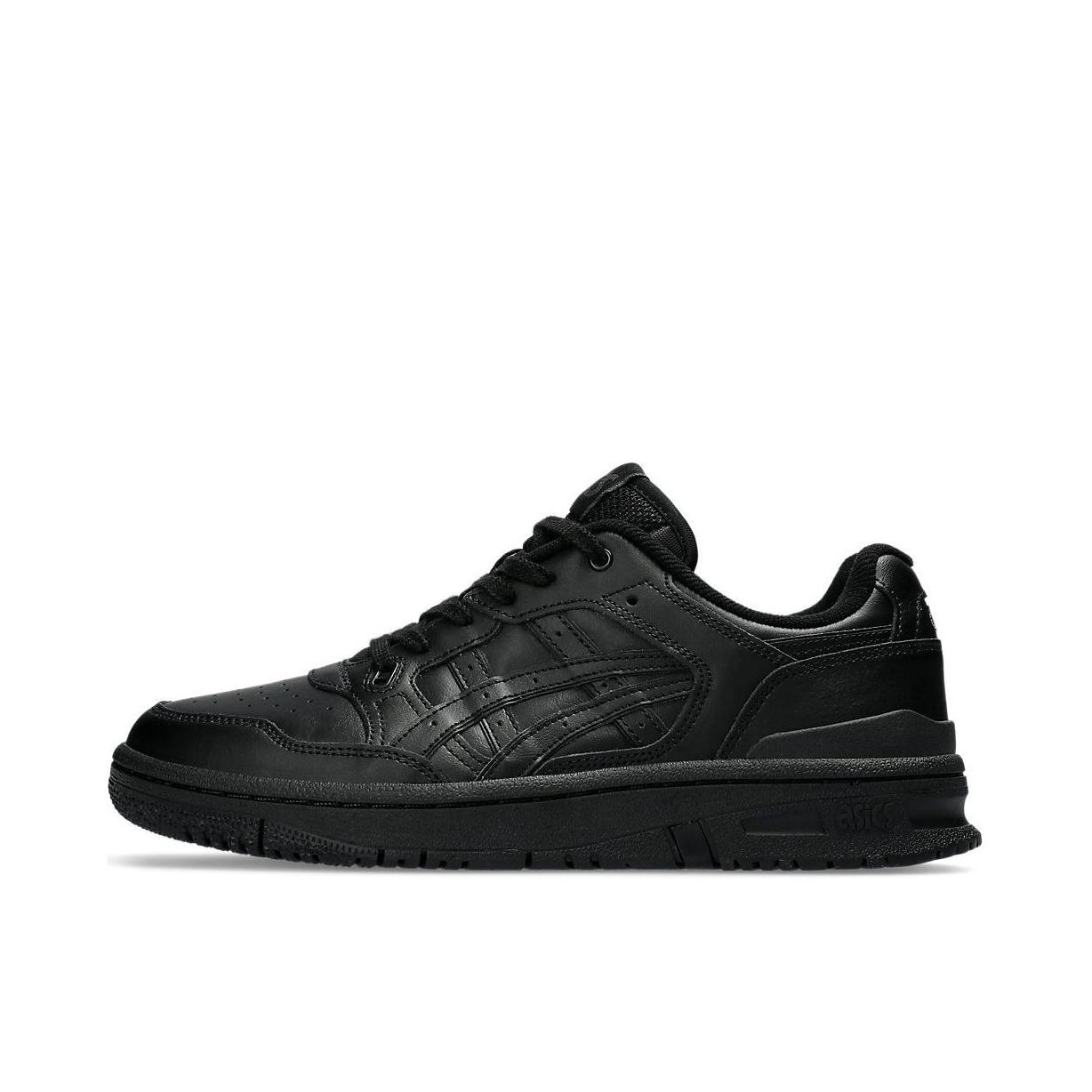推荐商品：Asics/亚瑟士 EX89 减震防滑 舒适耐磨 透气 圆头 休闲运动 时尚 防水 简约复古 合成革 板鞋 黑色