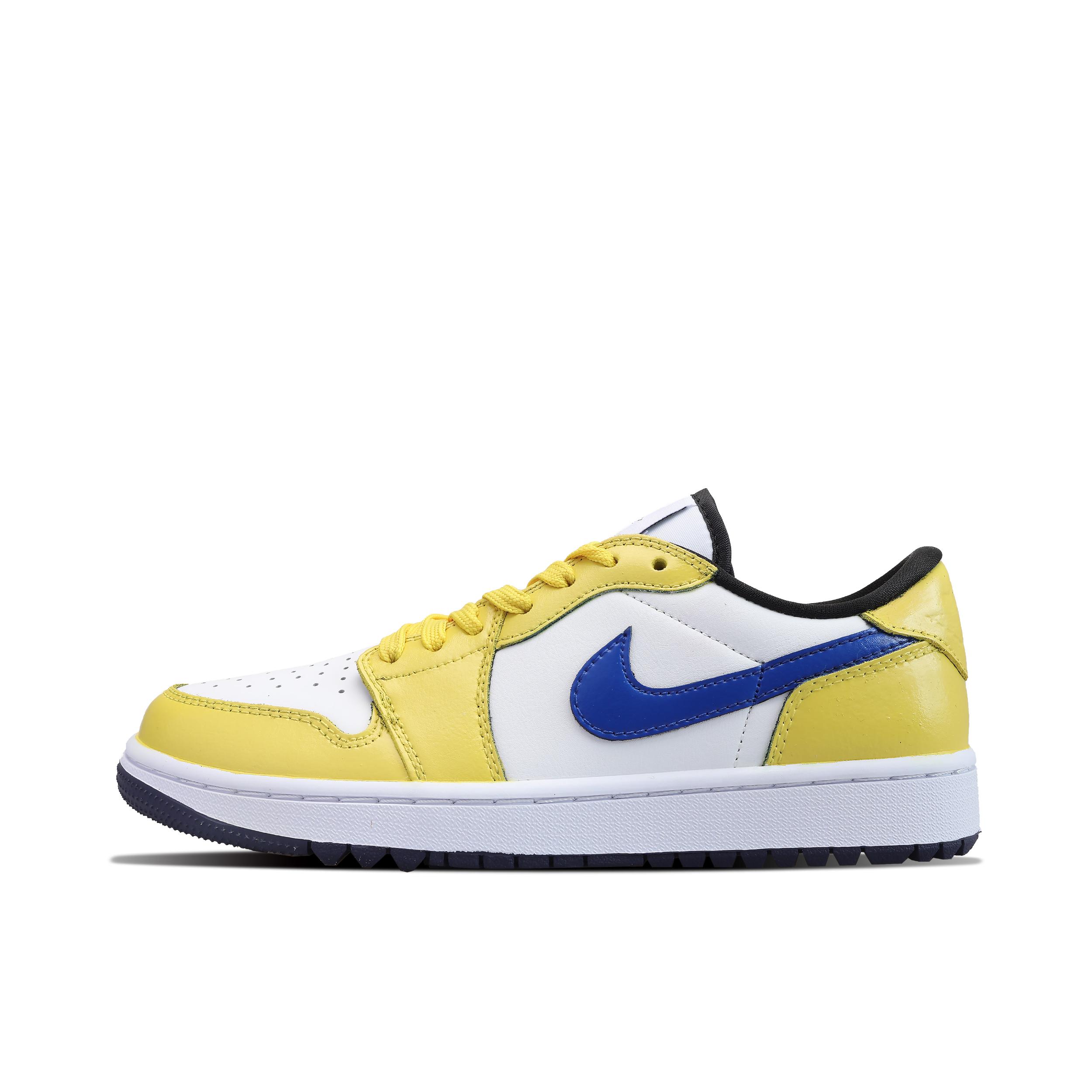 推荐商品：【定制球鞋】Air Jordan 1 减震 耐磨 透气 平跟 复古 潮流 简约 包裹性 防滑 轻便 支撑 增高 板鞋 金丝雀