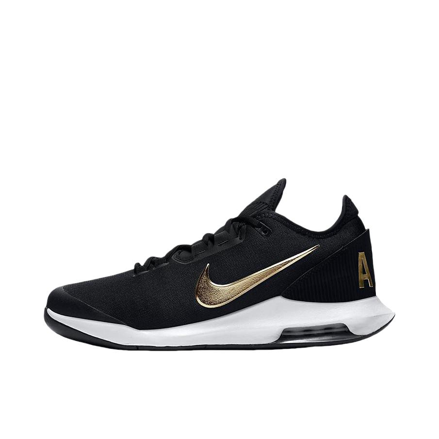 推荐商品：Nike Court Air Max Wildcard HC 防滑耐磨 舒适轻便 百搭 网球鞋 黑色/金色