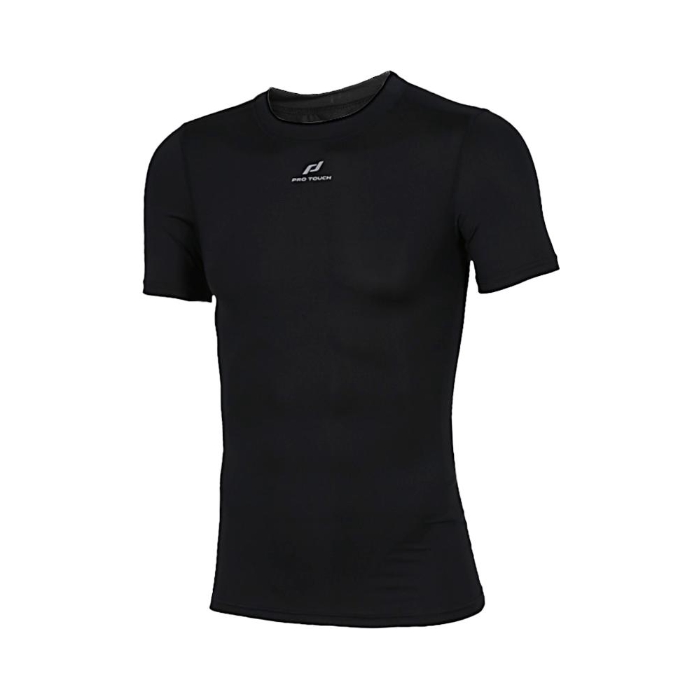 推荐商品：PRO TOUCH 直筒套头圆领短袖紧身衣 256919 黑