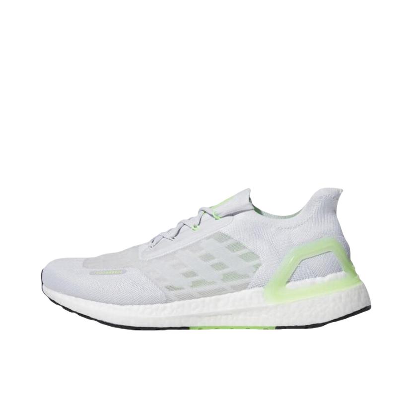 推荐商品：adidas UltraBoost S.Rdy 跑鞋 防滑耐磨舒适轻便透气织物圆头抗扭转 Grey Solar 灰色/荧光黄