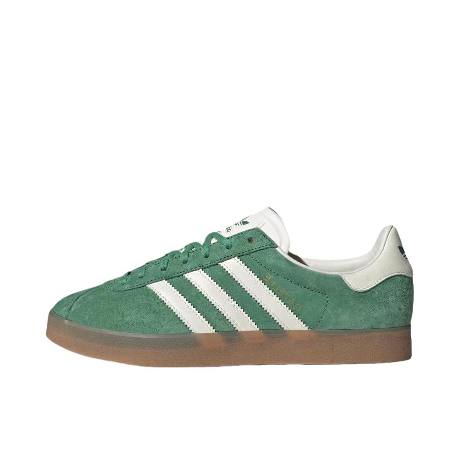 推荐商品：adidas Originals Gazelle T头鞋 德训鞋 板鞋 轻便复古薄底舒适百搭减震耐磨贴合圆头 绿色/白色/棕色