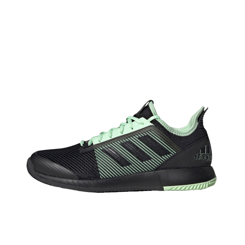 推荐商品：adidas Defiant Bounce 2 网球鞋 女款/黑色/绿色