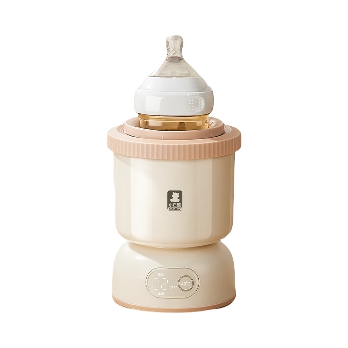 推荐商品：小白熊/SnowBear 摇奶器温奶二合一全自动恒温奶粉搅拌器婴儿暖奶神器三合一加热母乳无水多种奶瓶