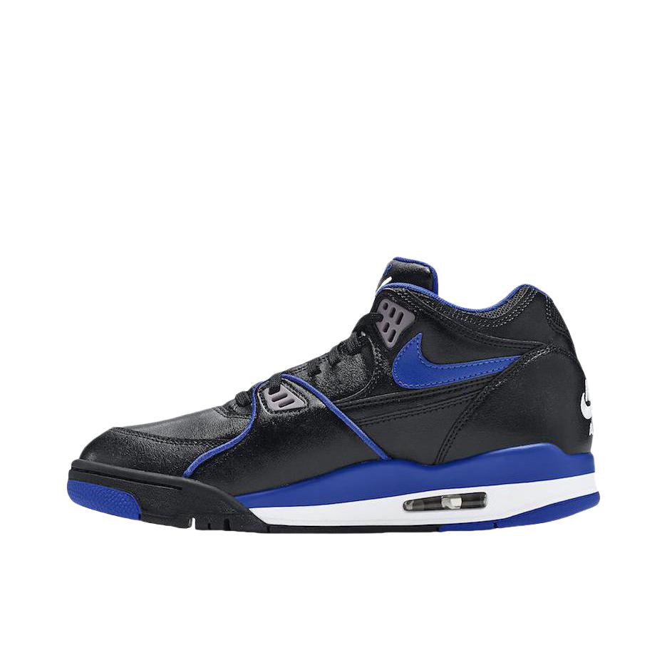推荐商品：Nike Air Flight 89 篮球鞋 舒适缓震防滑耐磨潮流简约百搭复古轻便 Black Royal Blue 黑蓝