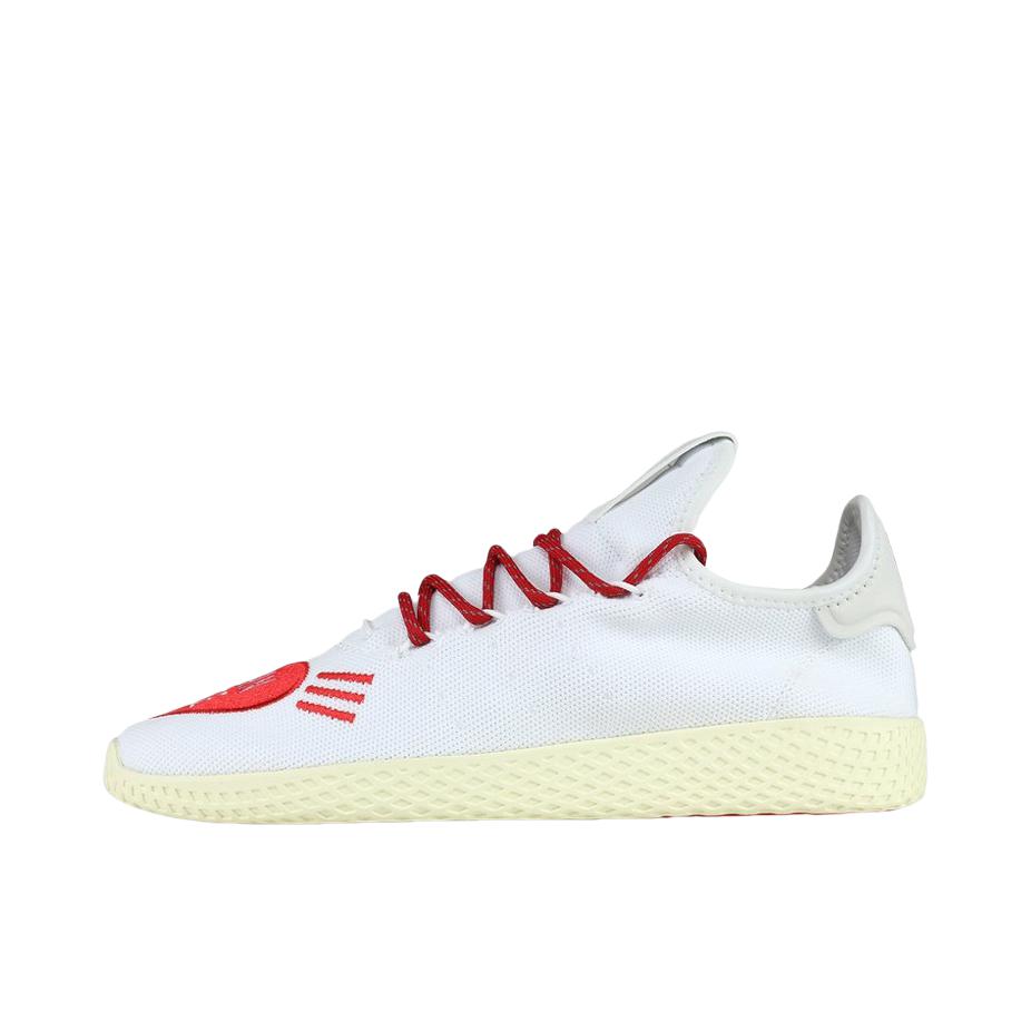 推荐商品：adidas Tennis Hu 运动休闲鞋 防滑耐磨网面透气舒适轻便 Love Human Made联名