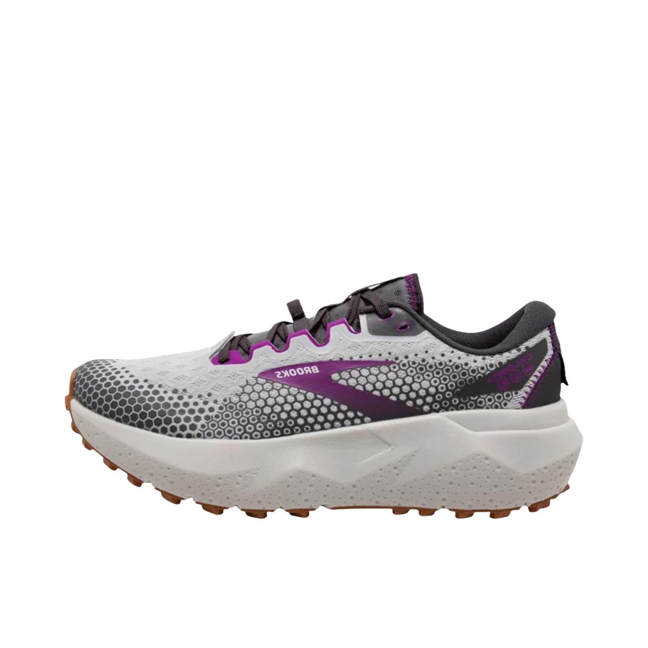 推荐商品：Brooks/布鲁克斯 Caldera 山啸 6 越野徒步 缓震 防滑 耐磨 网面 爬山 跑鞋 女款/紫色/灰色