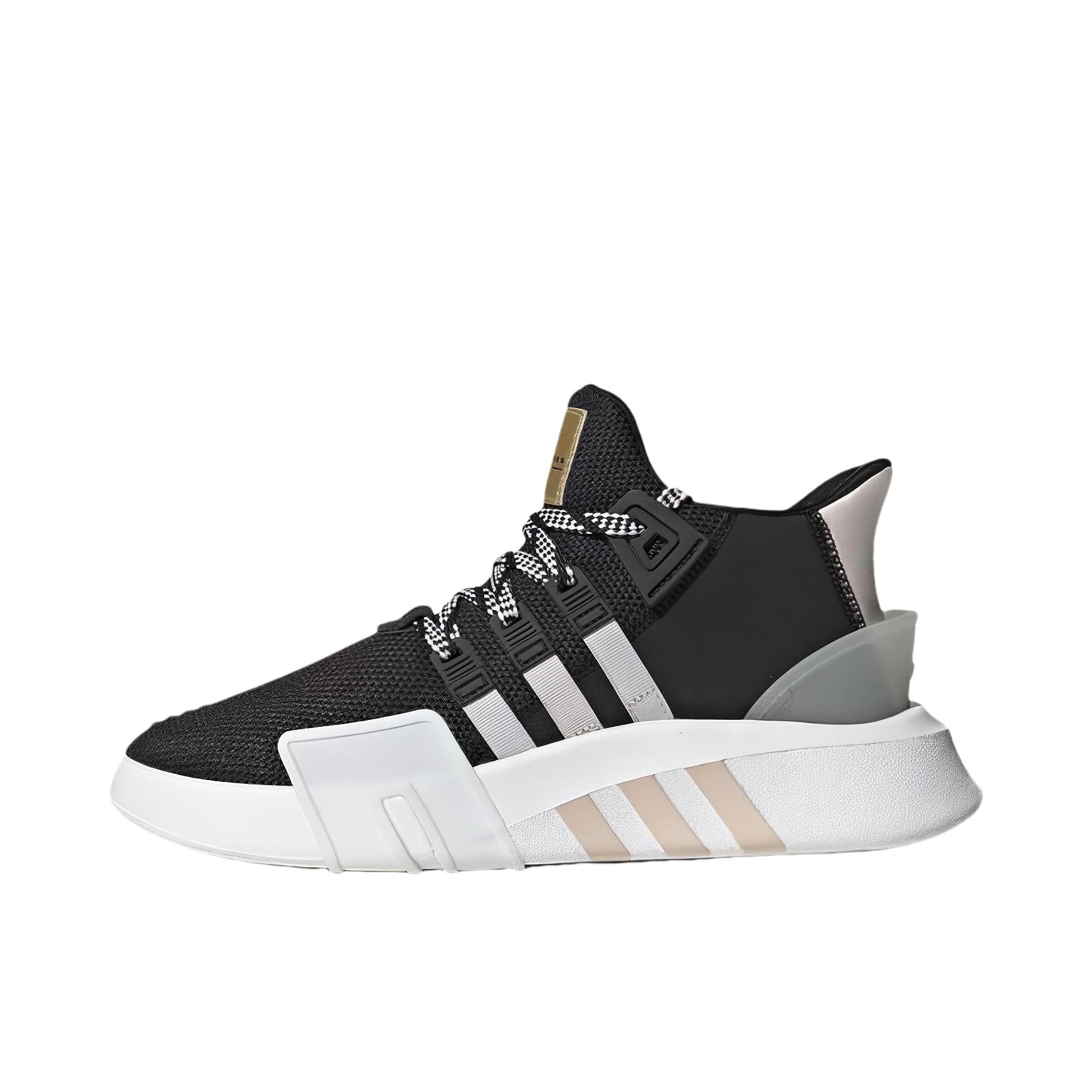 推荐商品：adidas Originals  EQT BASK ADV  防滑耐磨 减震回弹 轻便透气 复古百搭 休闲鞋 Black/LightPink 黑/浅粉