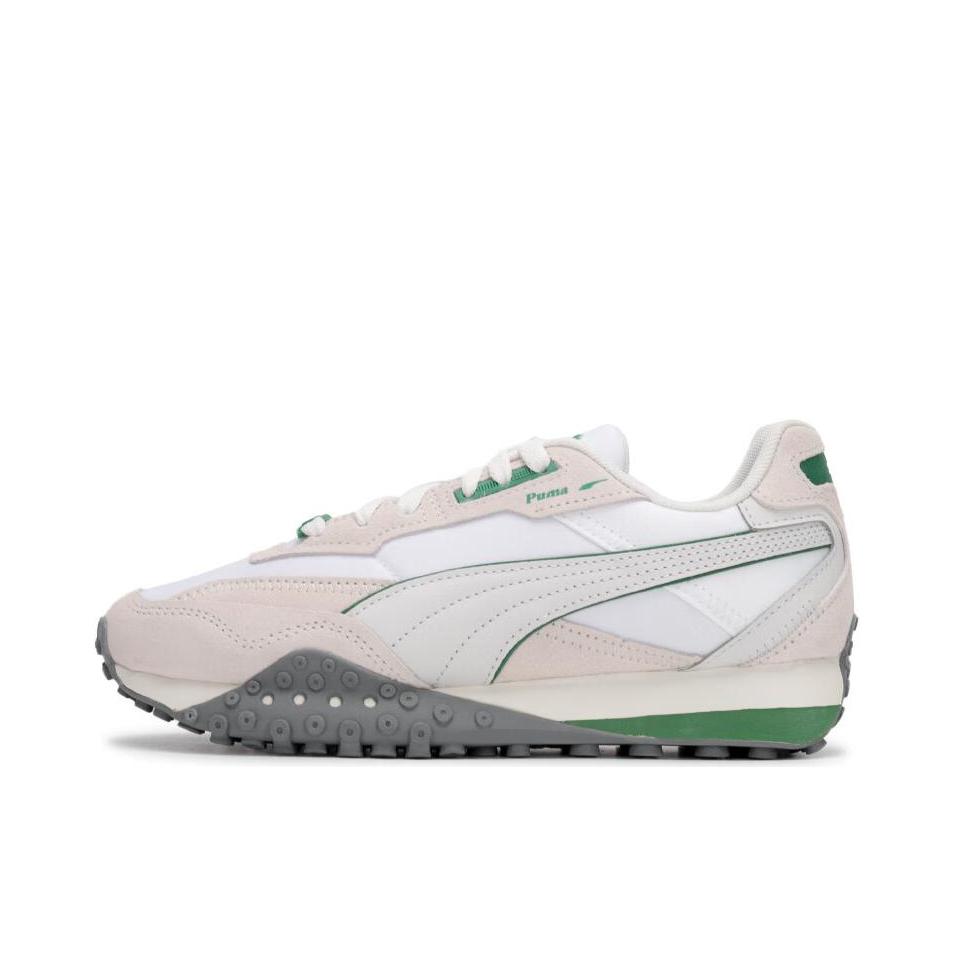 推荐商品：Puma/彪马 Blktop Rider 运动休闲鞋 防滑耐磨舒适百搭复古轻便透气 白色/绿色/灰色