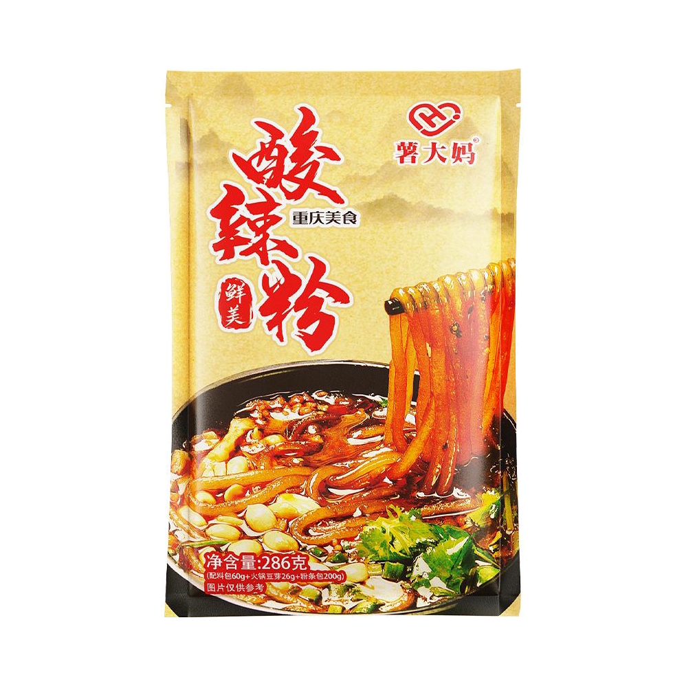 推荐商品：薯大妈 酸辣粉 袋装