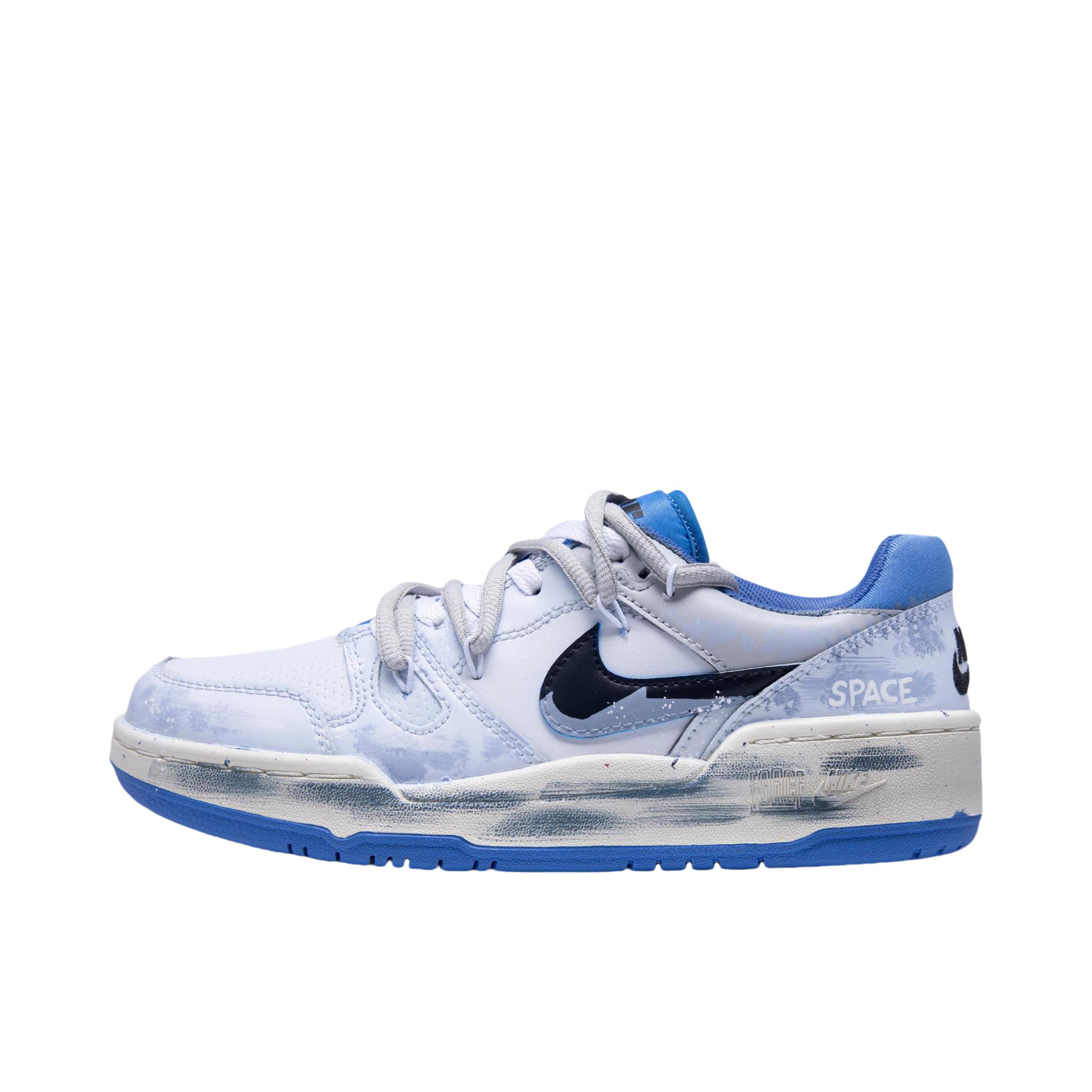 推荐商品：【定制球鞋】Nike Full Force 板鞋 合成革防水防滑耐磨国潮风美式 登月计划