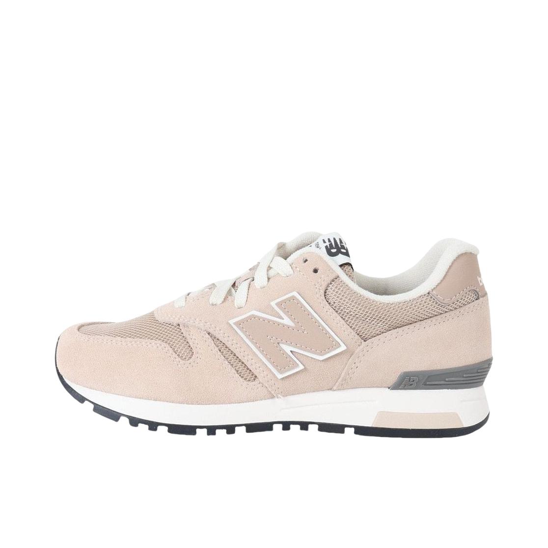 推荐商品：New Balance 565 跑鞋 防滑耐磨复古透气织物运动轻便舒适百搭休闲圆头 浅褐色 