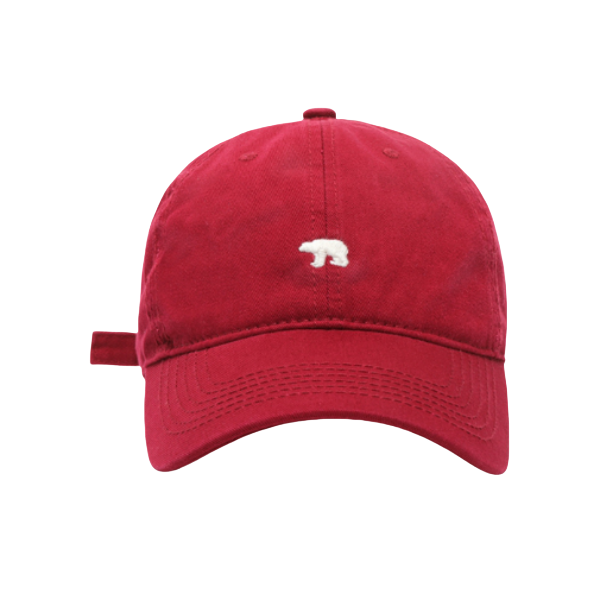 推荐商品：FREE RABBIT II 北极熊刺绣遮阳软顶鸭舌帽 TRA239001