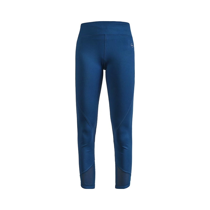 推荐商品：kroceus/地球科学家 提臀速干亲肤紧身裤 女装 D8663 蓝